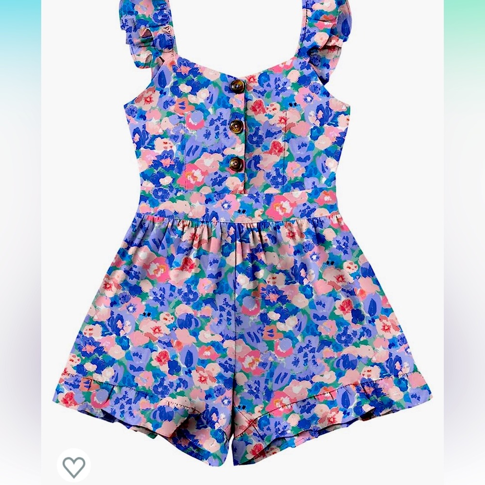 Floral romper-NWOT